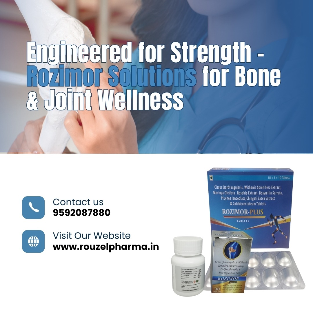 Engineered for Strength – Rozimor Solutions for Bone & Joint Wellness