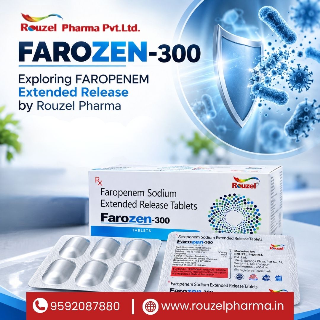 FAROZEN-300: Exploring FAROPENEM Extended Release by Rouzel Pharma